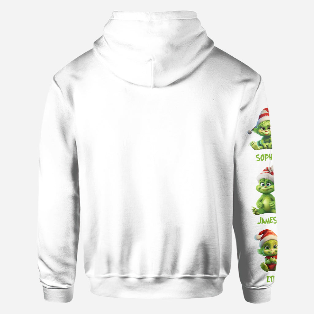 Personalized Grinch Mama All Over Shirt for Christmas Gift All Over Shirt GradoCreations