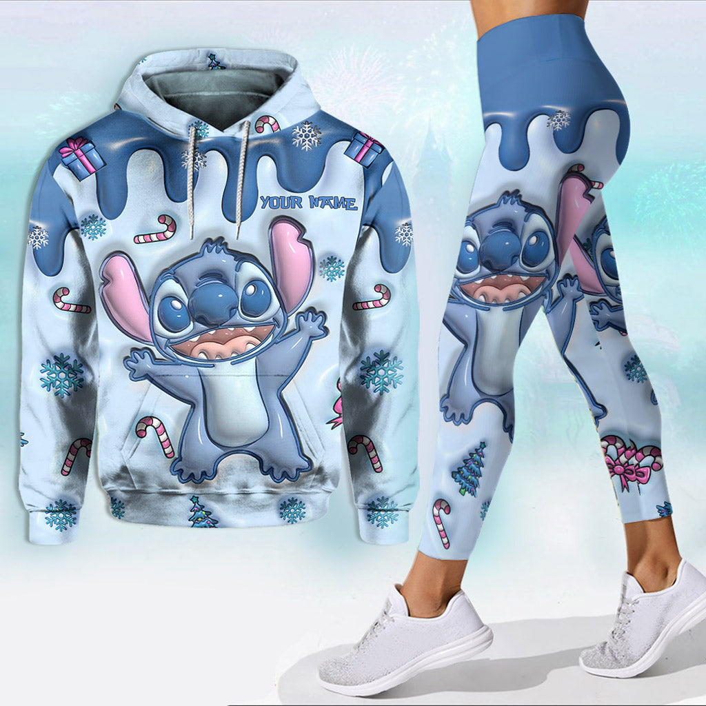 Personalized Ohana Hoodie and Leggings Set Custom Name Gift Hoodie & Leggings GradoCreations