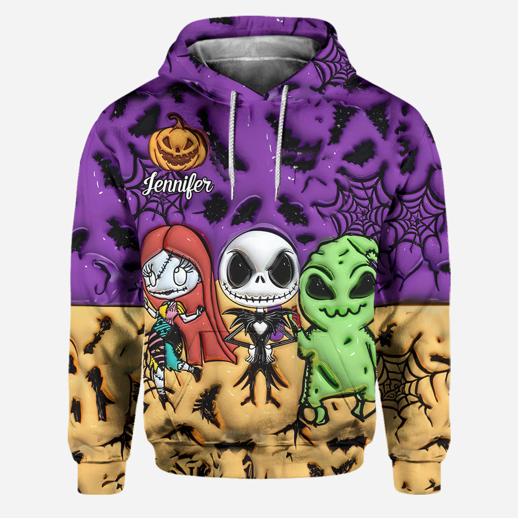 Personalized Nightmare Hoodie and Leggings Set for Halloween Hoodie & Leggings GradoCreations