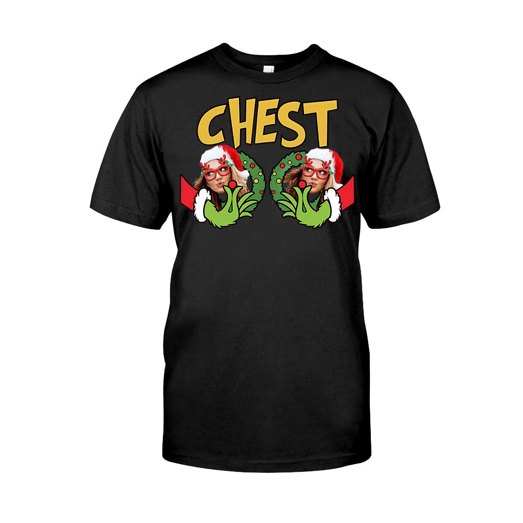 Personalized Grinchmas Christmas T-Shirt & Hoodie with Custom Name T-shirt & Hoodie GradoCreations