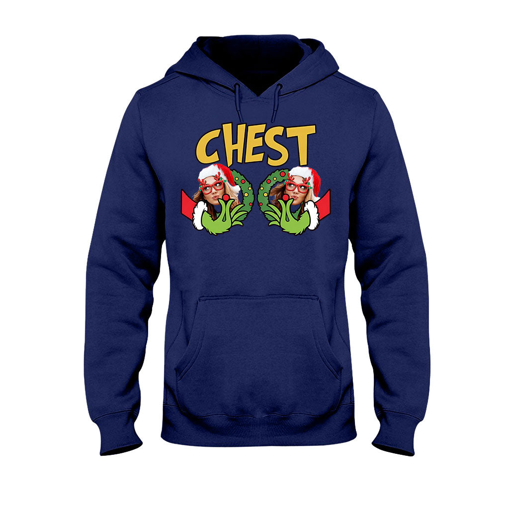 Personalized Grinchmas Christmas T-Shirt & Hoodie with Custom Name T-shirt & Hoodie GradoCreations