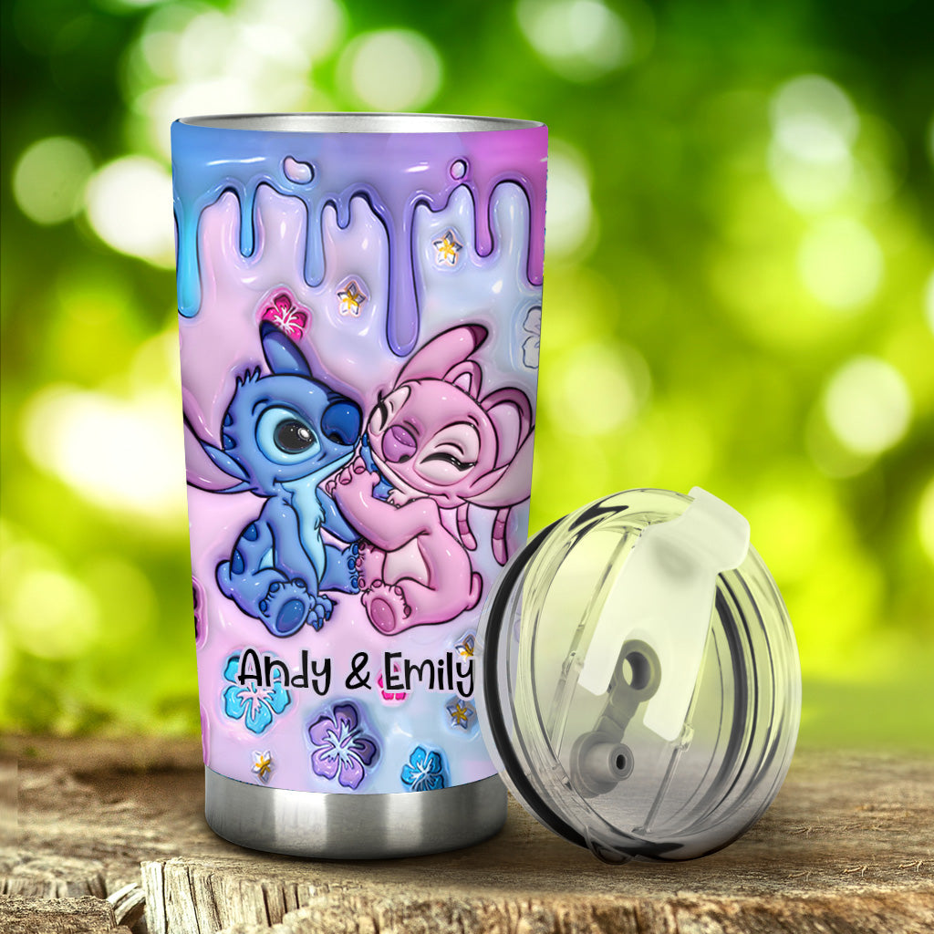Personalized Ohana Tumbler Custom Couple Gift for Weddings Tumbler GradoCreations