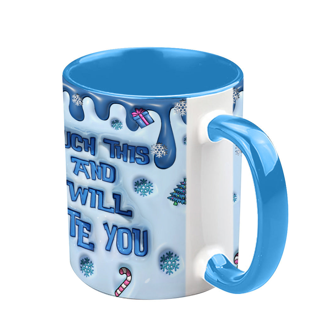 Personalized Ohana Accent Mug Custom Name Birthday Gift Accent Mug GradoCreations