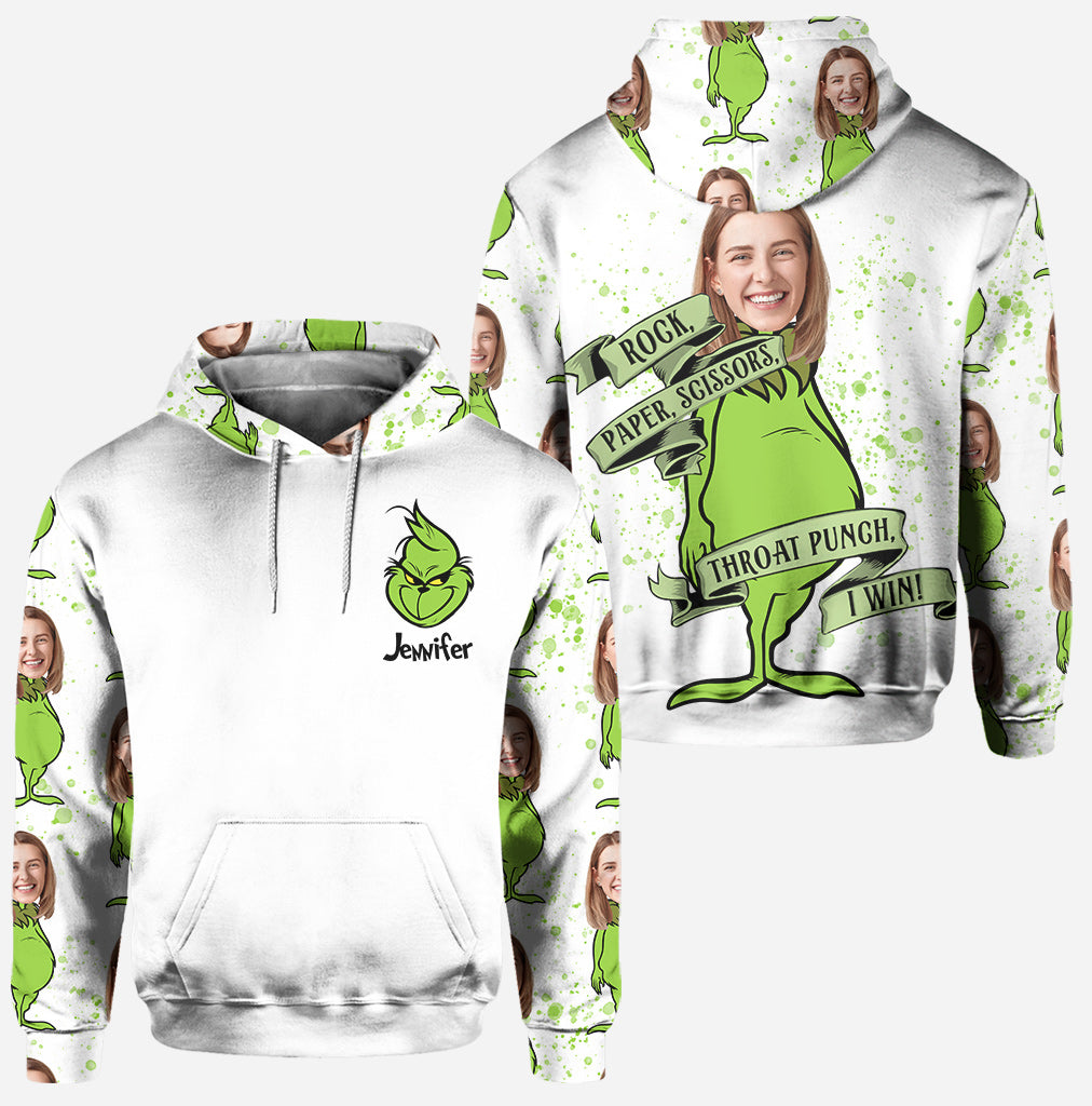 Personalized Grinch Hoodie & Leggings Set Custom Name Gift for Christmas Hoodie & Leggings GradoCreations
