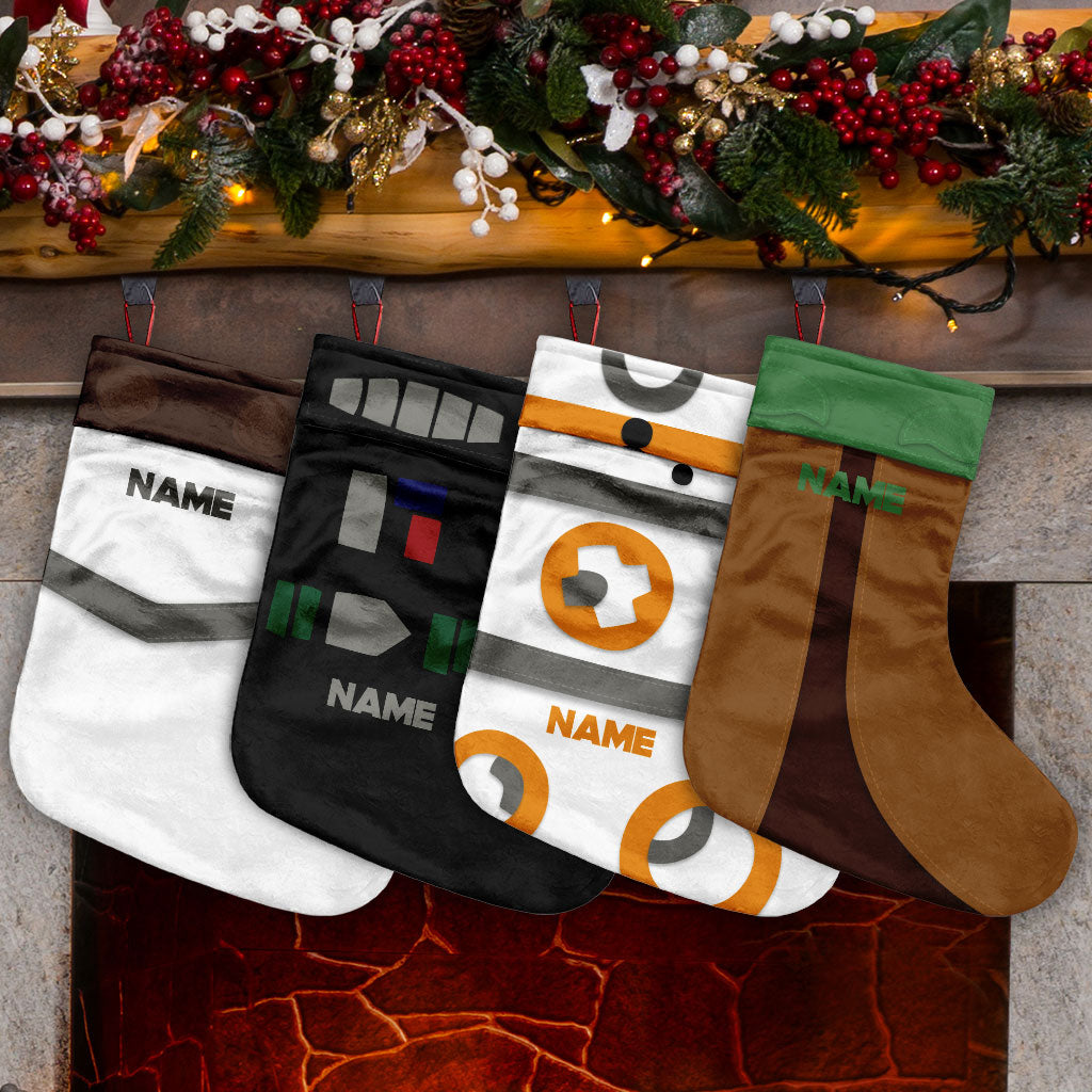 Personalized Star Wars Christmas Stockings Unique Family Gift Christmas Stockings GradoCreations