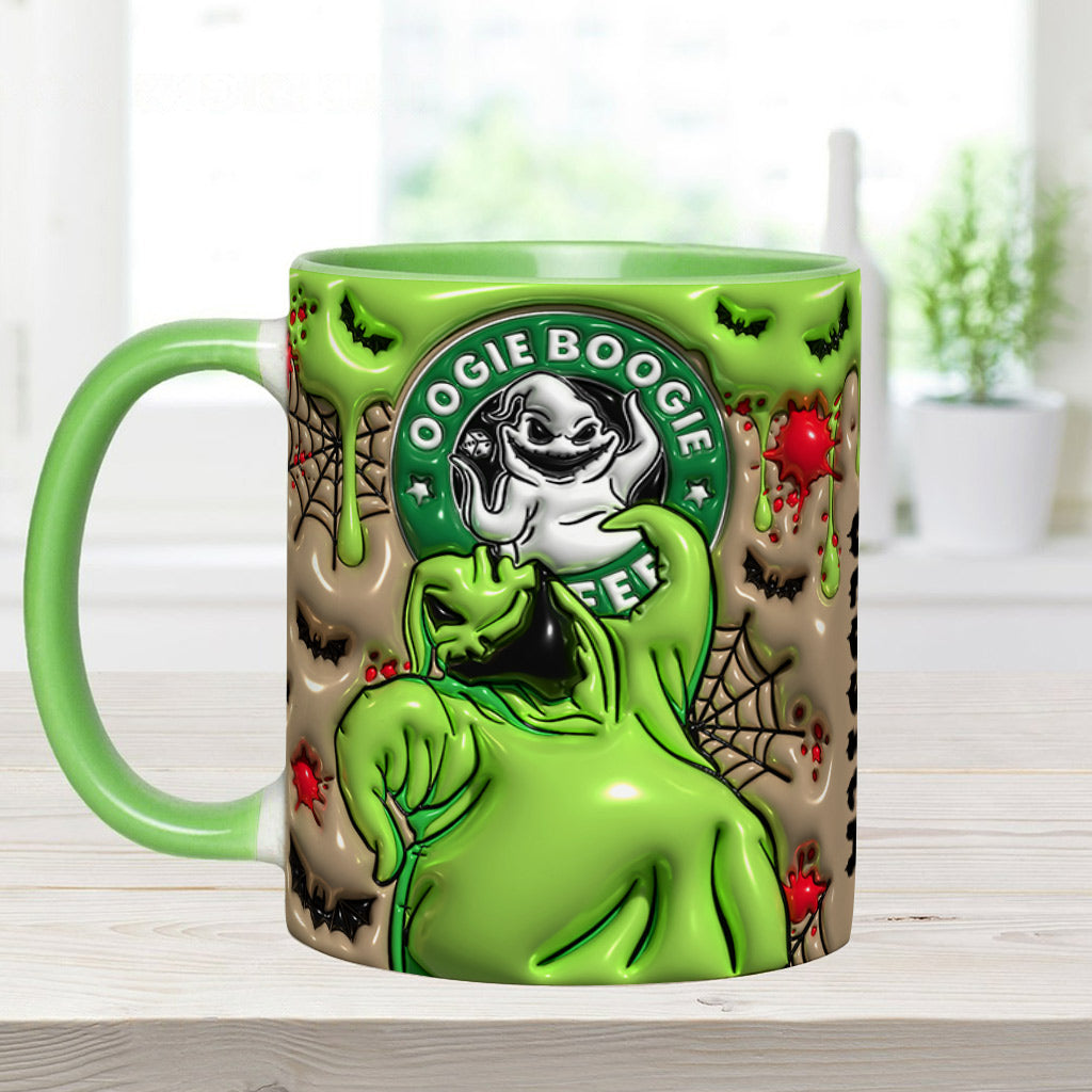 Personalized Grinch Accent Mug Custom Name Unique Christmas Gift Accent Mug GradoCreations