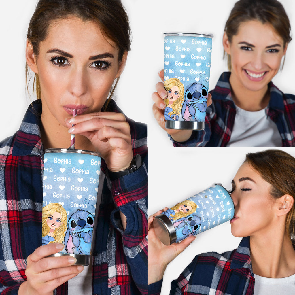 Personalized Ohana Tumbler Custom Name Gift for Kids | GradoCreations Tumbler GradoCreations