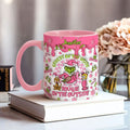 Personalized Christmas Accent Mug Grinchy On The Inside Gift Accent Mug GradoCreations