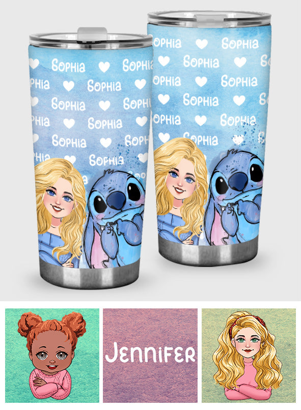 Personalized Ohana Tumbler Custom Name Gift for Kids | GradoCreations Tumbler GradoCreations