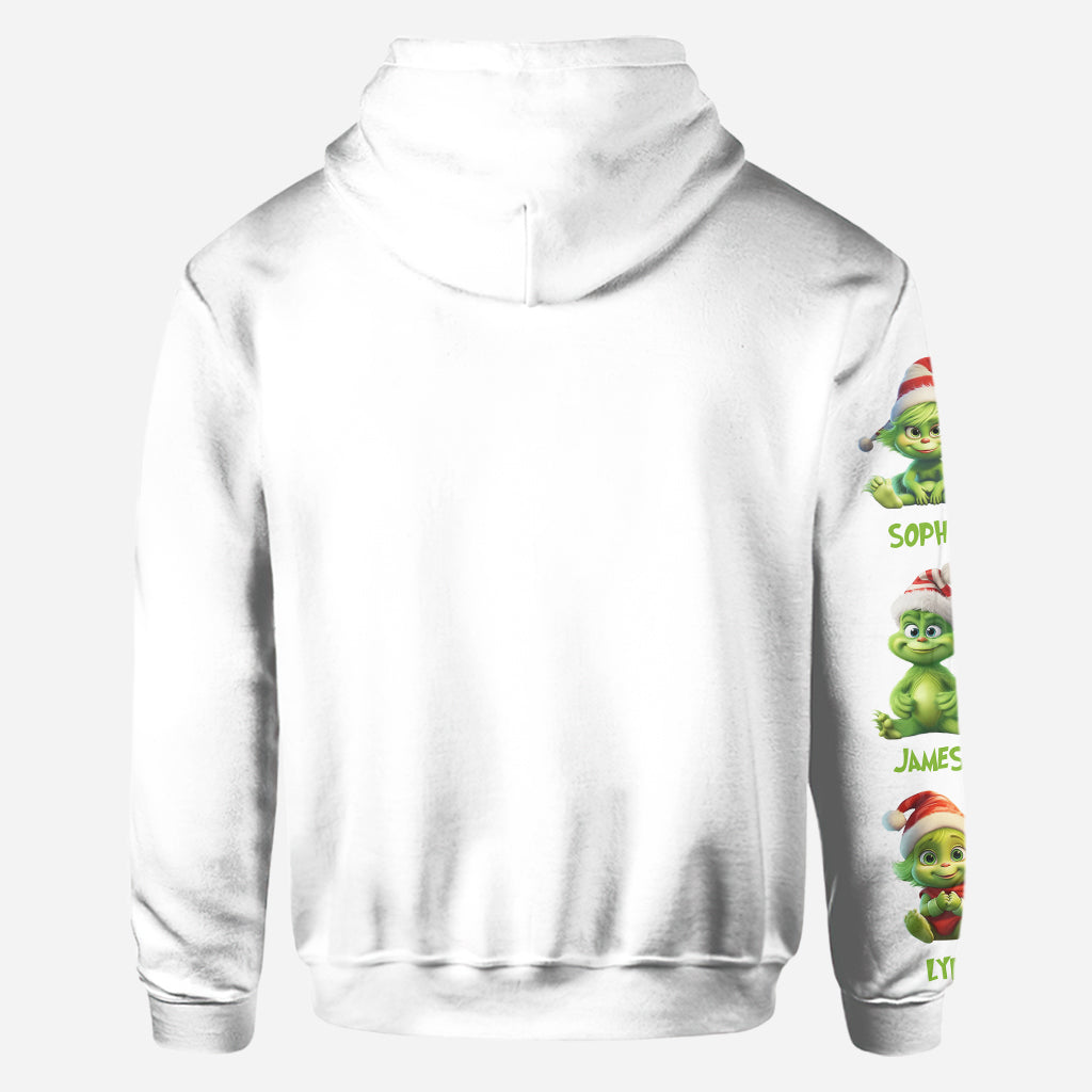 Personalized Grinch Mama All Over Shirt for Christmas Gift All Over Shirt GradoCreations