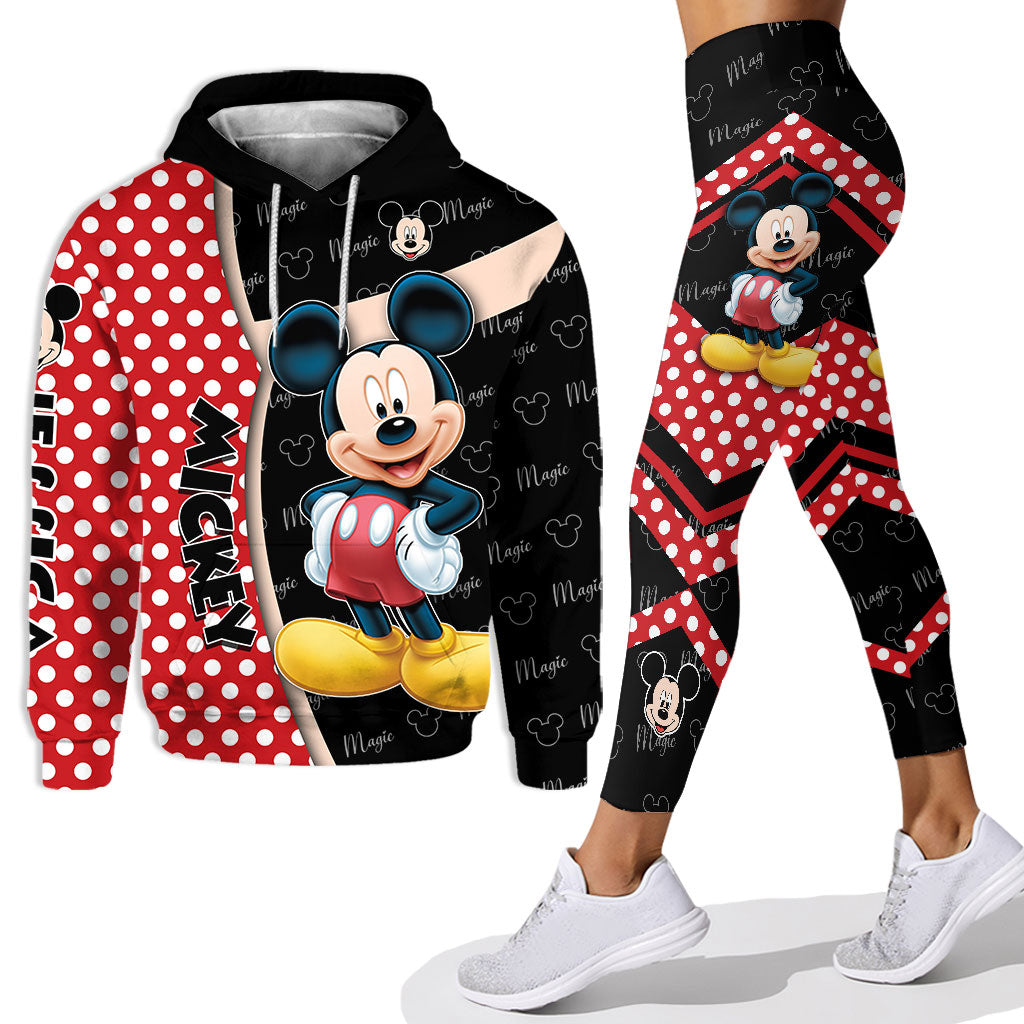 Personalized Mickey Mouse Hoodie and Leggings Gift for Kids Hoodie & Leggings GradoCreations
