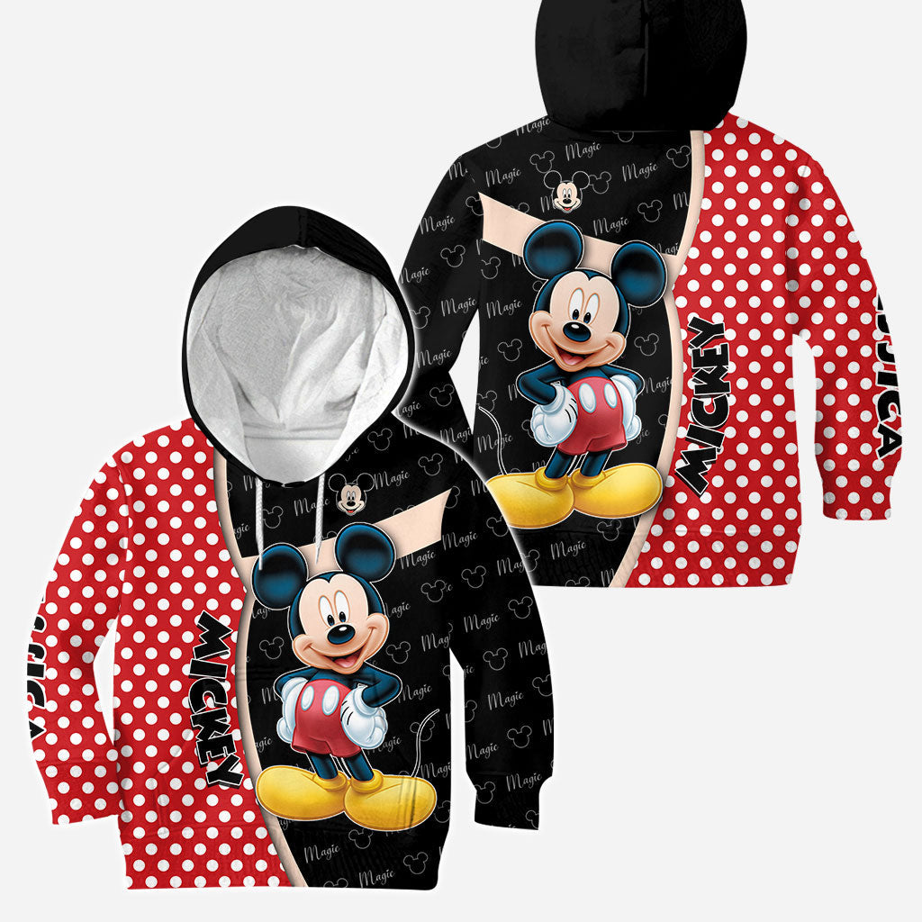 Personalized Mickey Mouse Hoodie and Leggings Gift for Kids Hoodie & Leggings GradoCreations