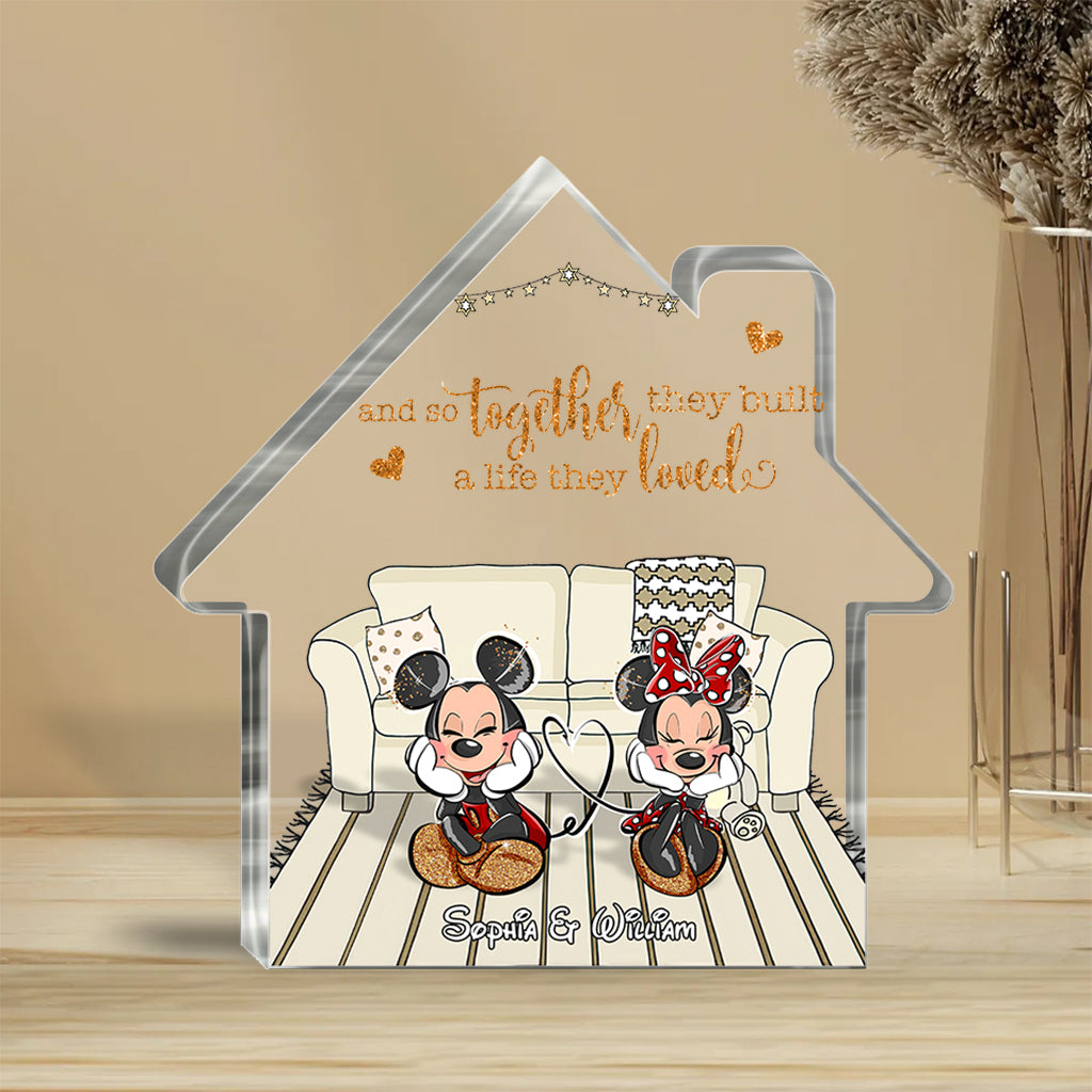 Personalized Acrylic Plaque Custom Name Love Quote Gift Custom Shaped Acrylic Plaque GradoCreations