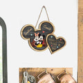 Personalized Mickey Mouse Couple Wood Sign Custom Family Name Wood Sign GradoCreations