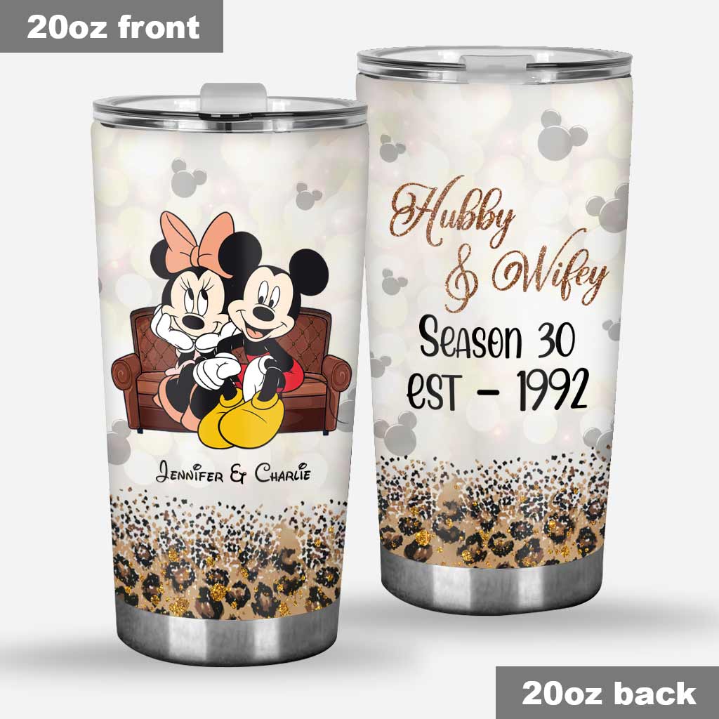 Personalized Mickey Mouse Tumbler Custom Couple Gift Stainless Steel Tumbler GradoCreations