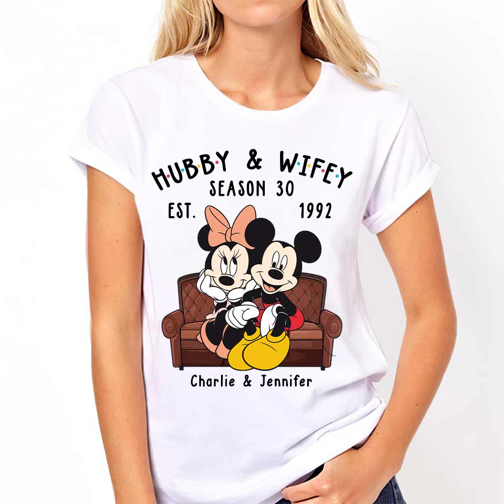Personalized Couple Mouse T-shirt & Hoodie Gift for Anniversaries T-shirt & Hoodie GradoCreations
