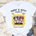 Personalized Couple T-shirt and Hoodie with Cute Design for Anniversary T-shirt & Hoodie GradoCreations
