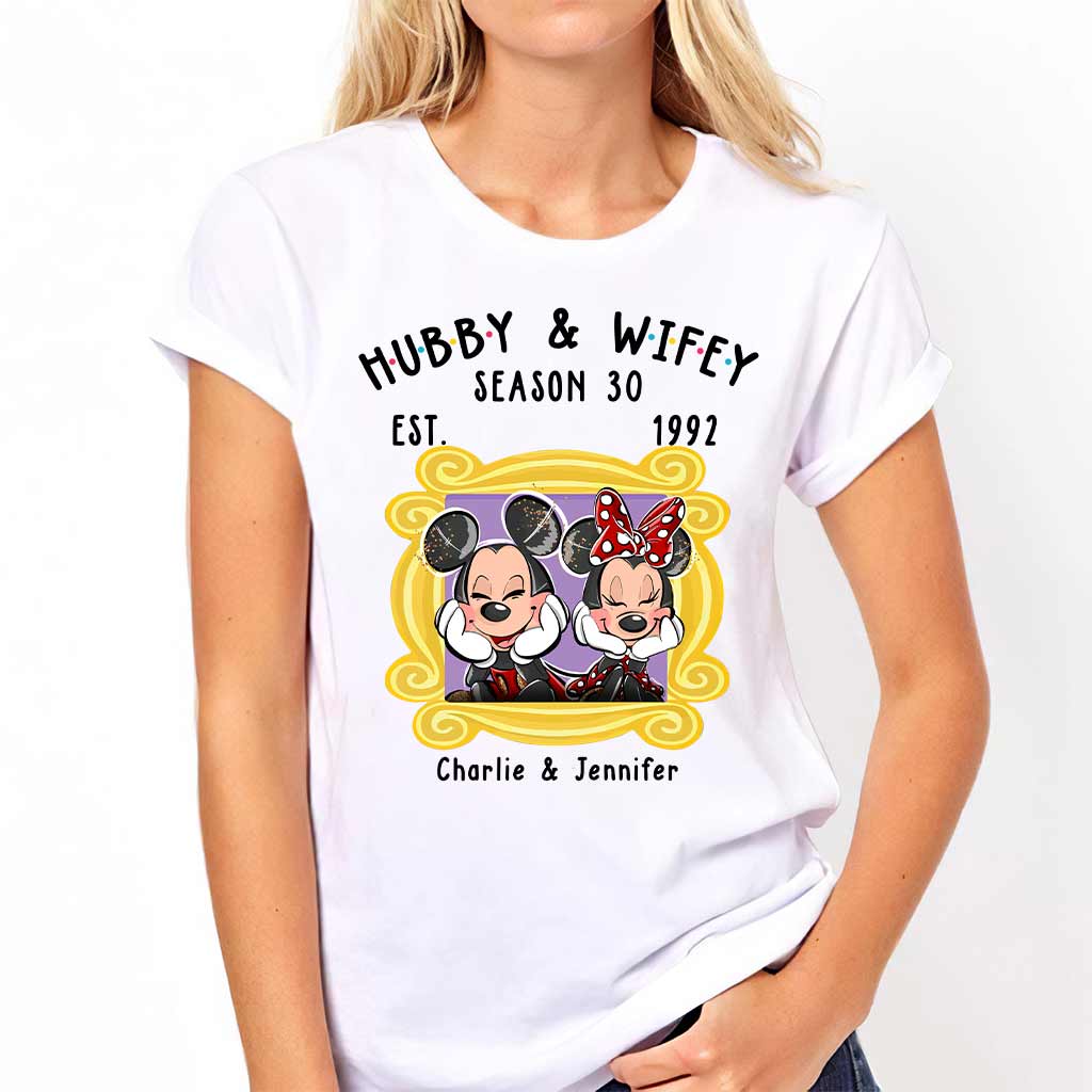 Personalized Couple T-shirt and Hoodie with Cute Design for Anniversary T-shirt & Hoodie GradoCreations