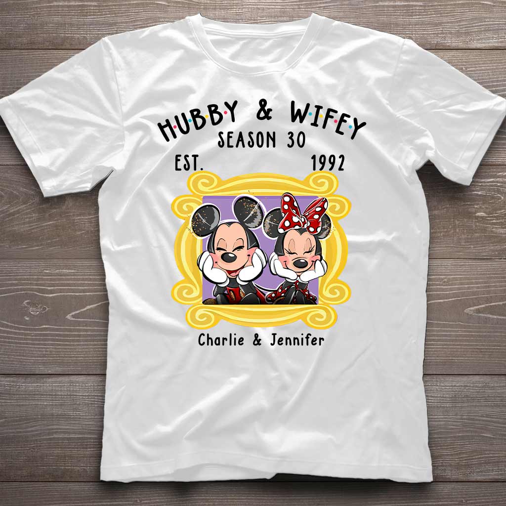 Personalized Couple T-shirt and Hoodie with Cute Design for Anniversary T-shirt & Hoodie GradoCreations