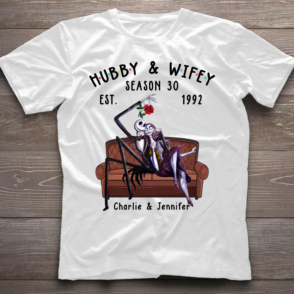 Personalized Nightmare T-shirt & Hoodie for Couples Gift T-shirt & Hoodie GradoCreations