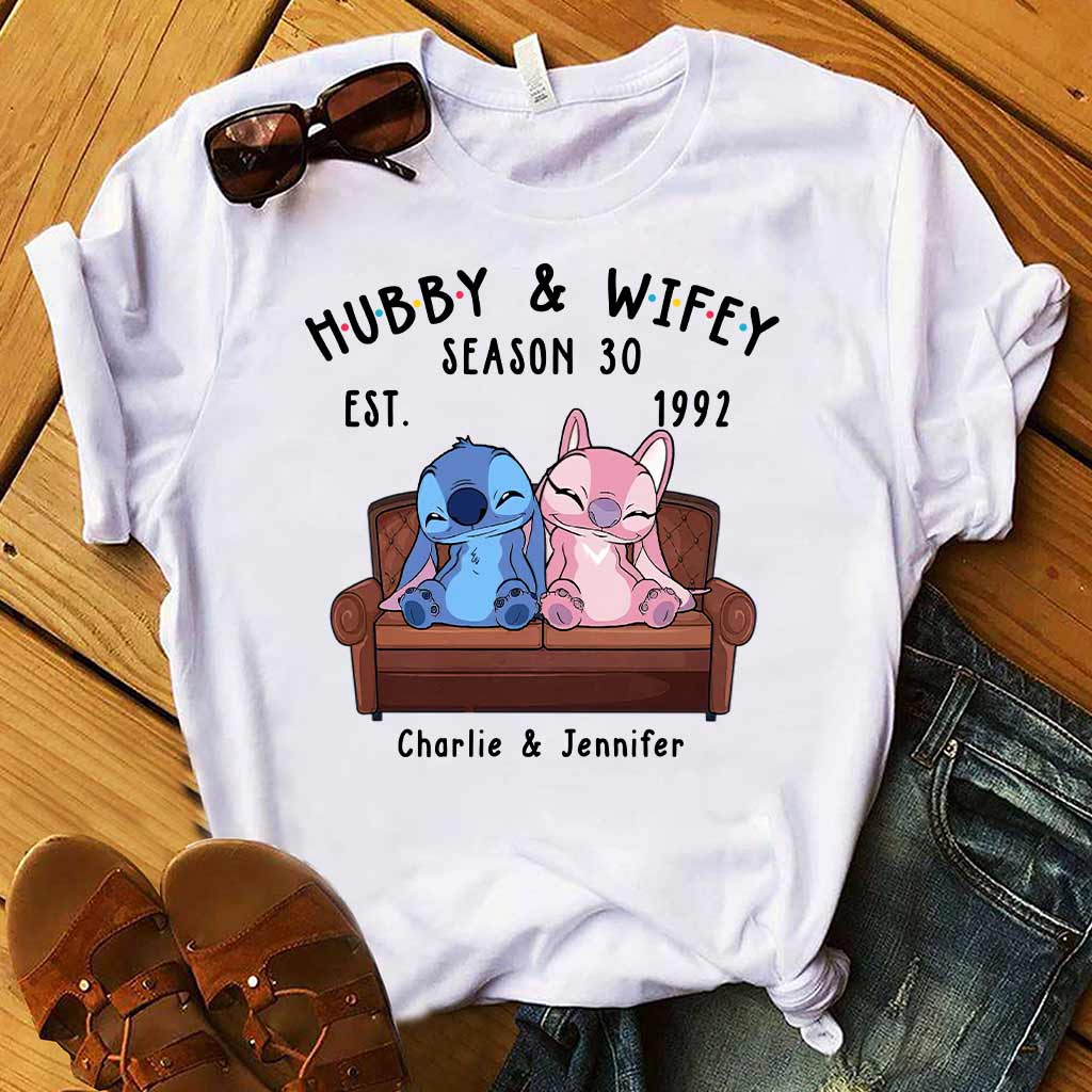 Personalized Couple Ohana T-shirt & Hoodie Custom Gift T-shirt & Hoodie GradoCreations