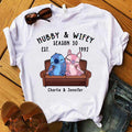 Personalized Couple Ohana T-shirt & Hoodie Custom Gift T-shirt & Hoodie GradoCreations