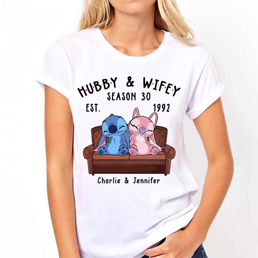 Personalized Couple Ohana T-shirt & Hoodie Custom Gift T-shirt & Hoodie GradoCreations