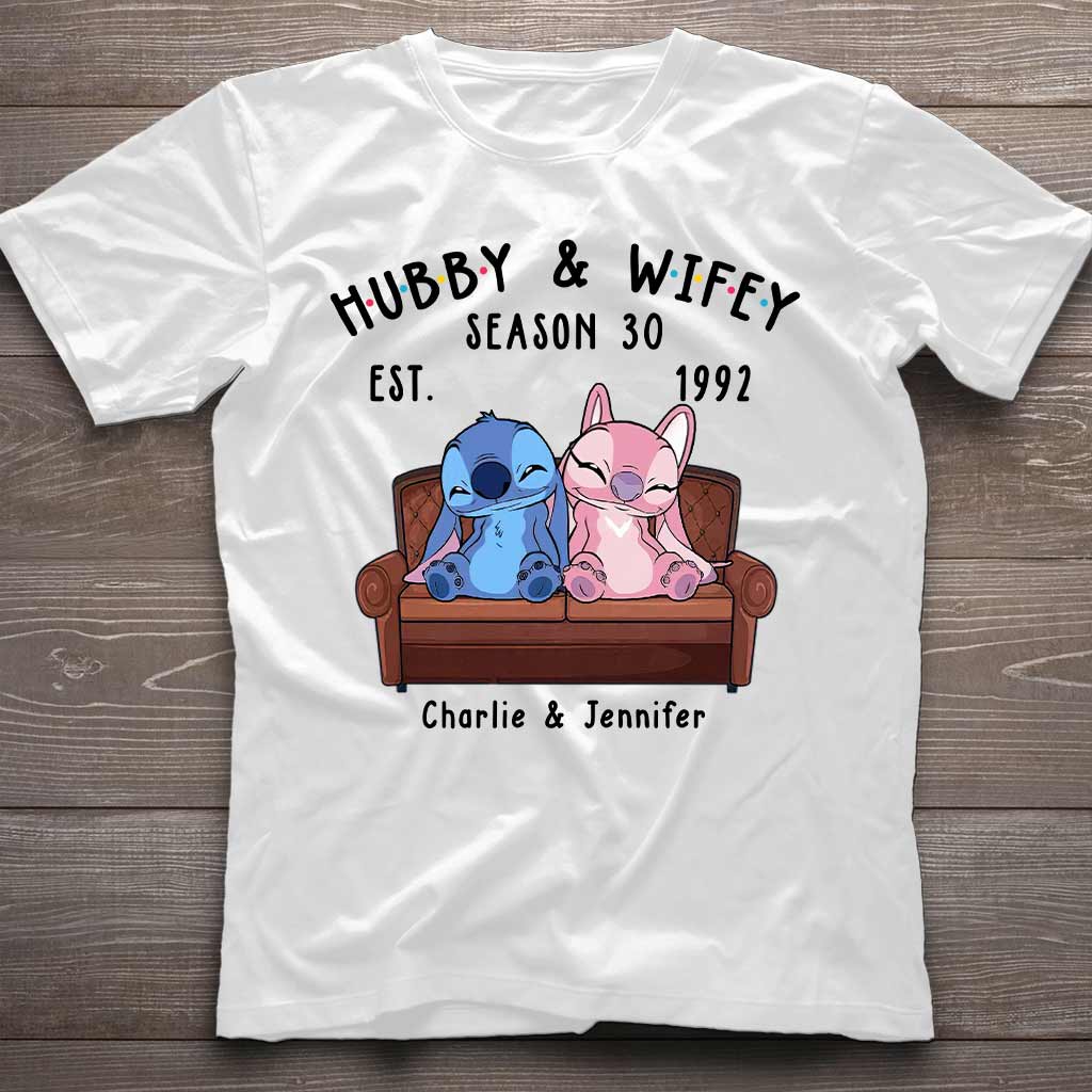 Personalized Couple Ohana T-shirt & Hoodie Custom Gift T-shirt & Hoodie GradoCreations