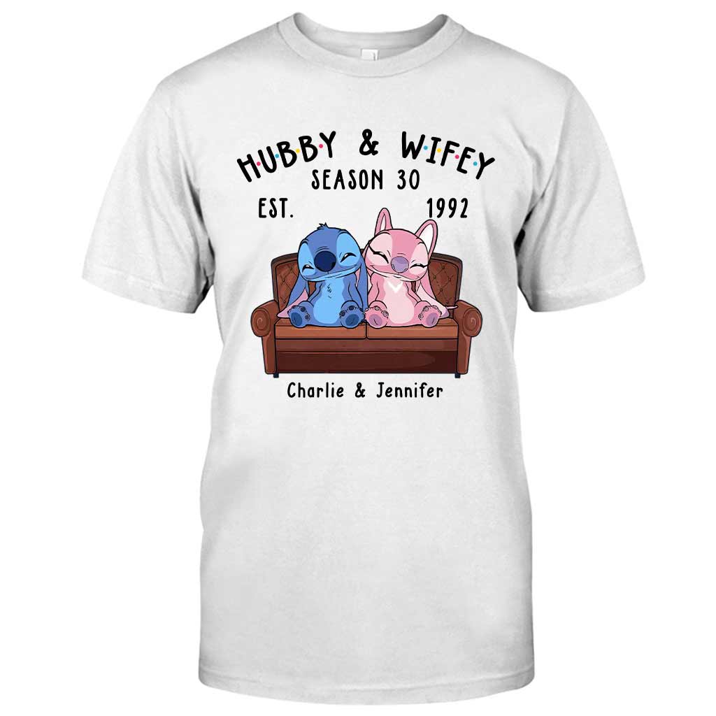 Personalized Couple Ohana T-shirt & Hoodie Custom Gift T-shirt & Hoodie GradoCreations