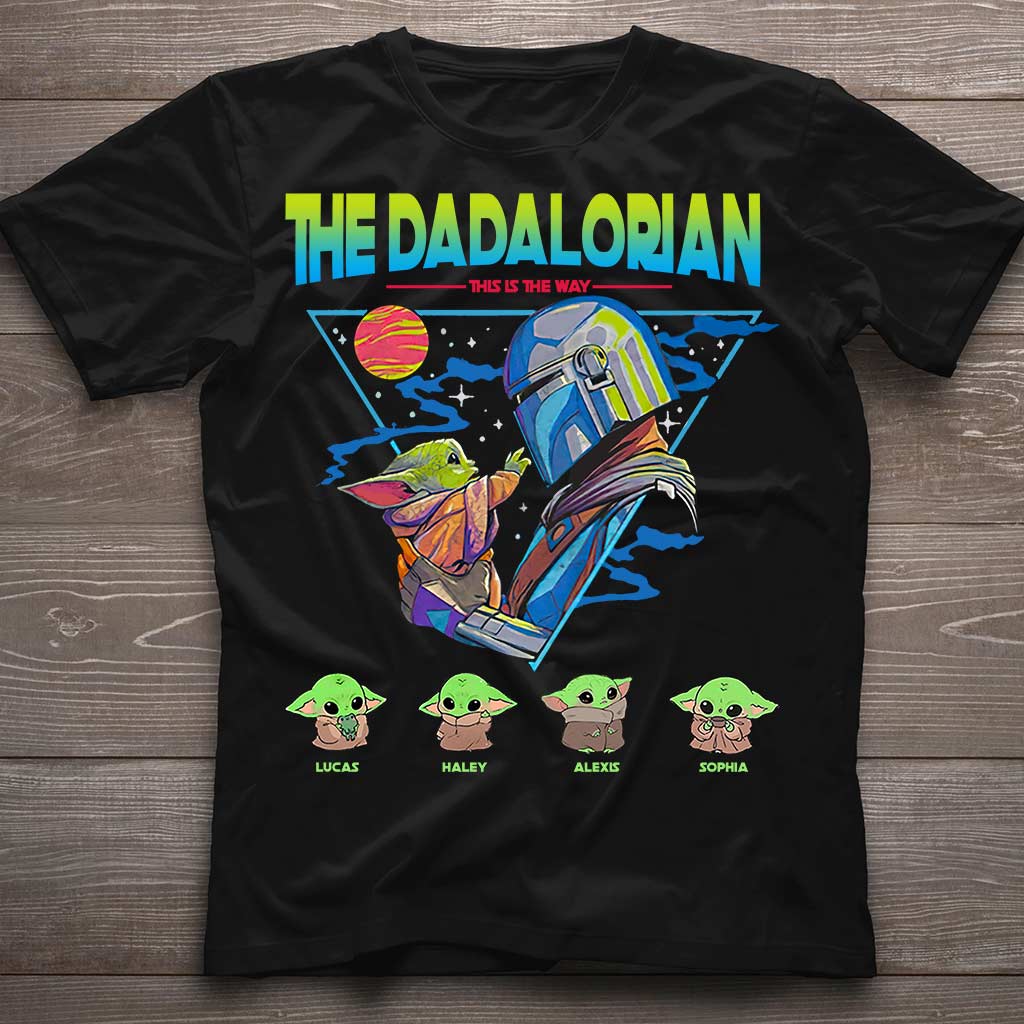 Personalized Father's Day T-shirt & Hoodie The DADALORIAN Gift for Dad T-shirt & Hoodie GradoCreations