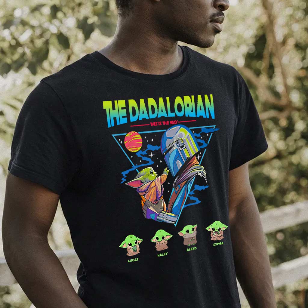 Personalized Father's Day T-shirt & Hoodie The DADALORIAN Gift for Dad T-shirt & Hoodie GradoCreations