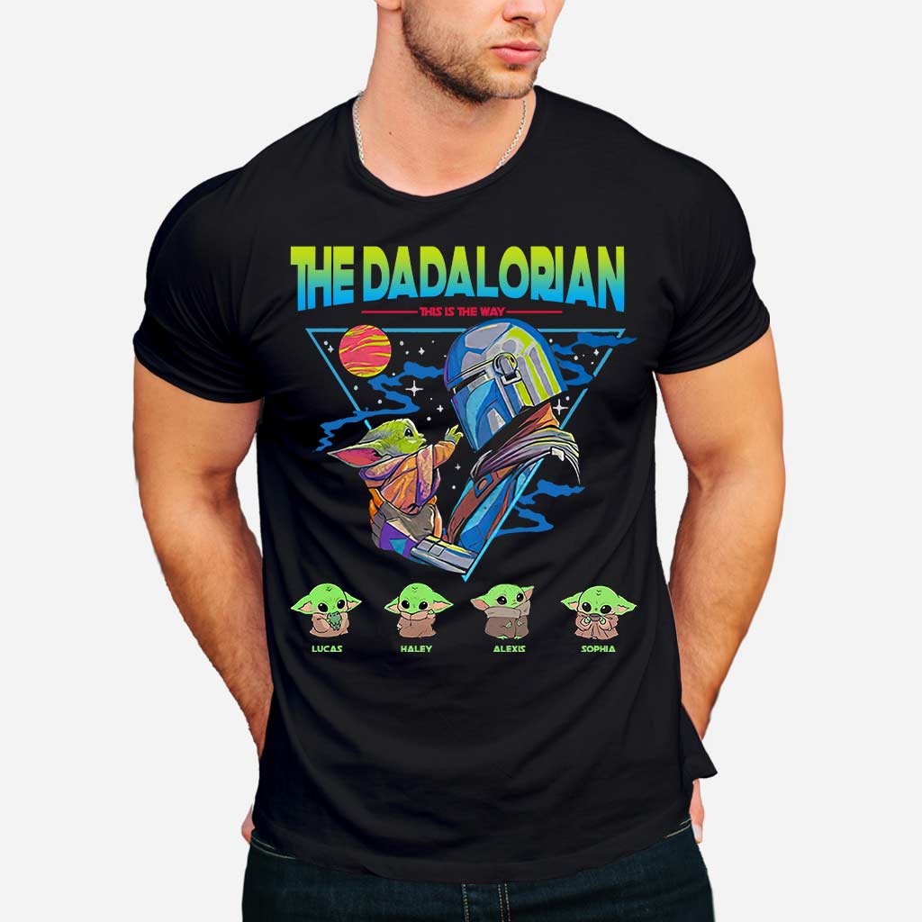 Personalized Father's Day T-shirt & Hoodie The DADALORIAN Gift for Dad T-shirt & Hoodie GradoCreations