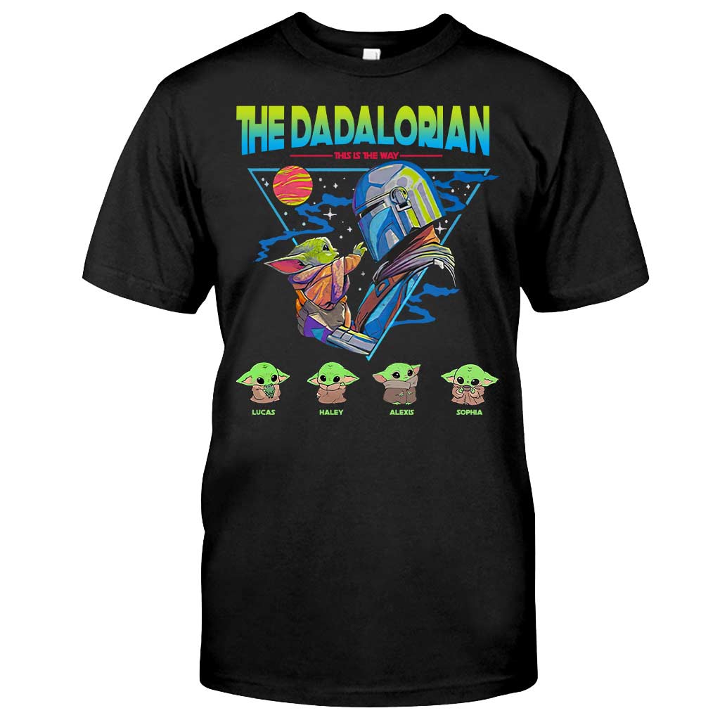 Personalized Father's Day T-shirt & Hoodie The DADALORIAN Gift for Dad T-shirt & Hoodie GradoCreations