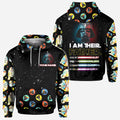 Personalized 'I Am Their Father' All Over Hoodie Unique Gift for Dad All Over Shirt GradoCreations