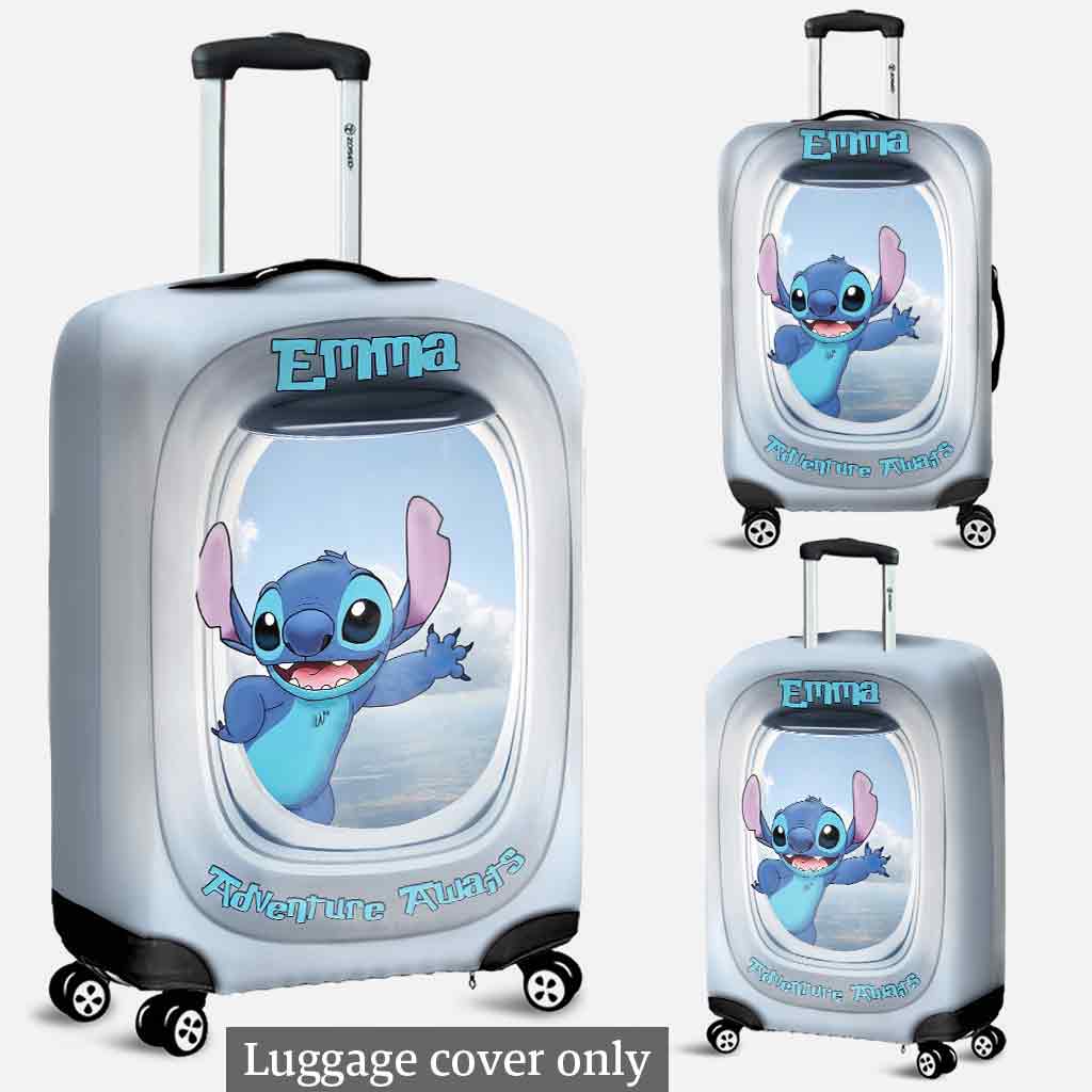 Personalized Ohana Luggage Cover for Kids Custom Name Travel Gift Luggage Cover GradoCreations