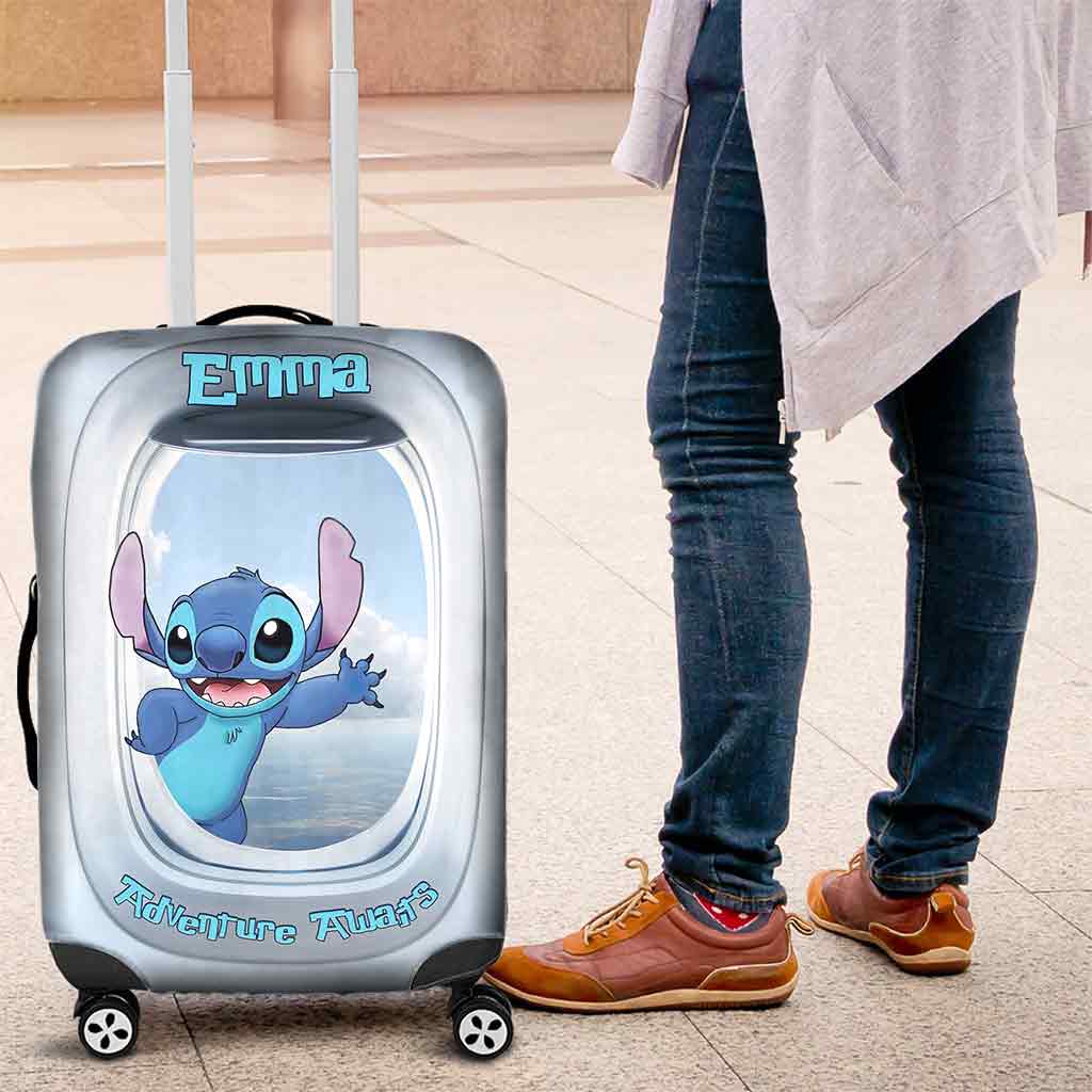 Personalized Ohana Luggage Cover for Kids Custom Name Travel Gift Luggage Cover GradoCreations