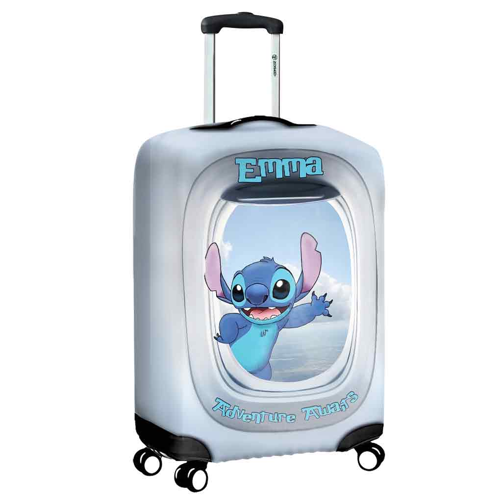 Personalized Ohana Luggage Cover for Kids Custom Name Travel Gift Luggage Cover GradoCreations