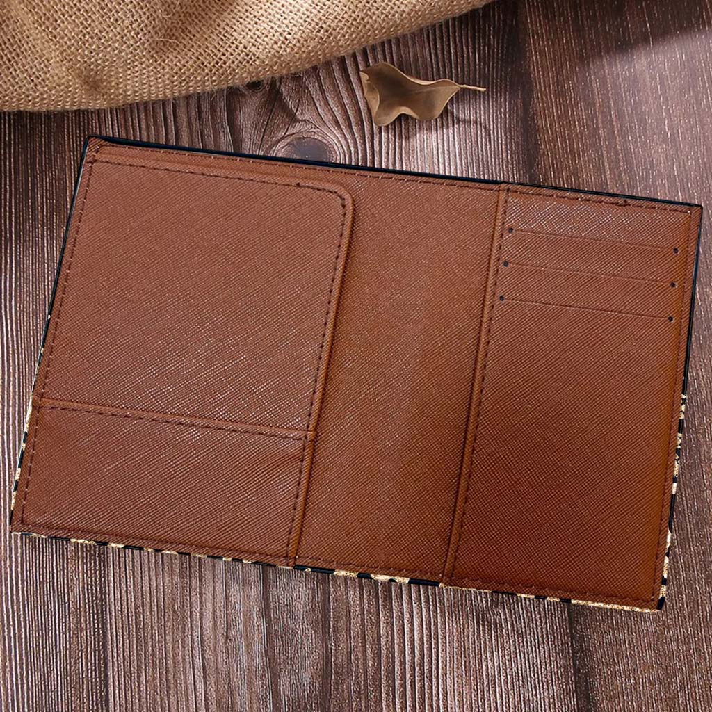 Personalized Travel Passport Holder Cute Design Custom Name Gift Passport Holder GradoCreations