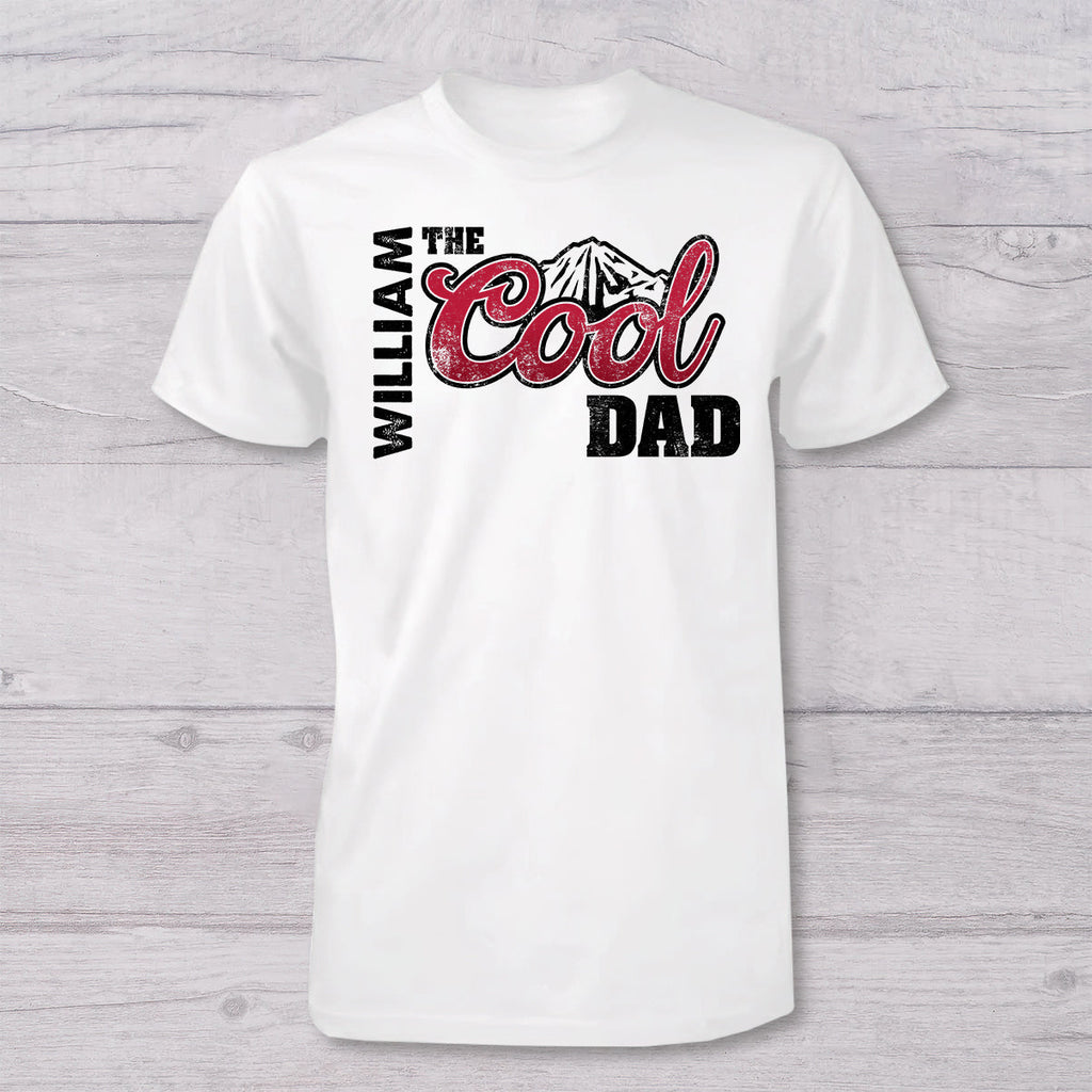 Personalized Cool Dad & Baby Onesie Set Custom Gift for Father T-shirt And Baby Onesie GradoCreations
