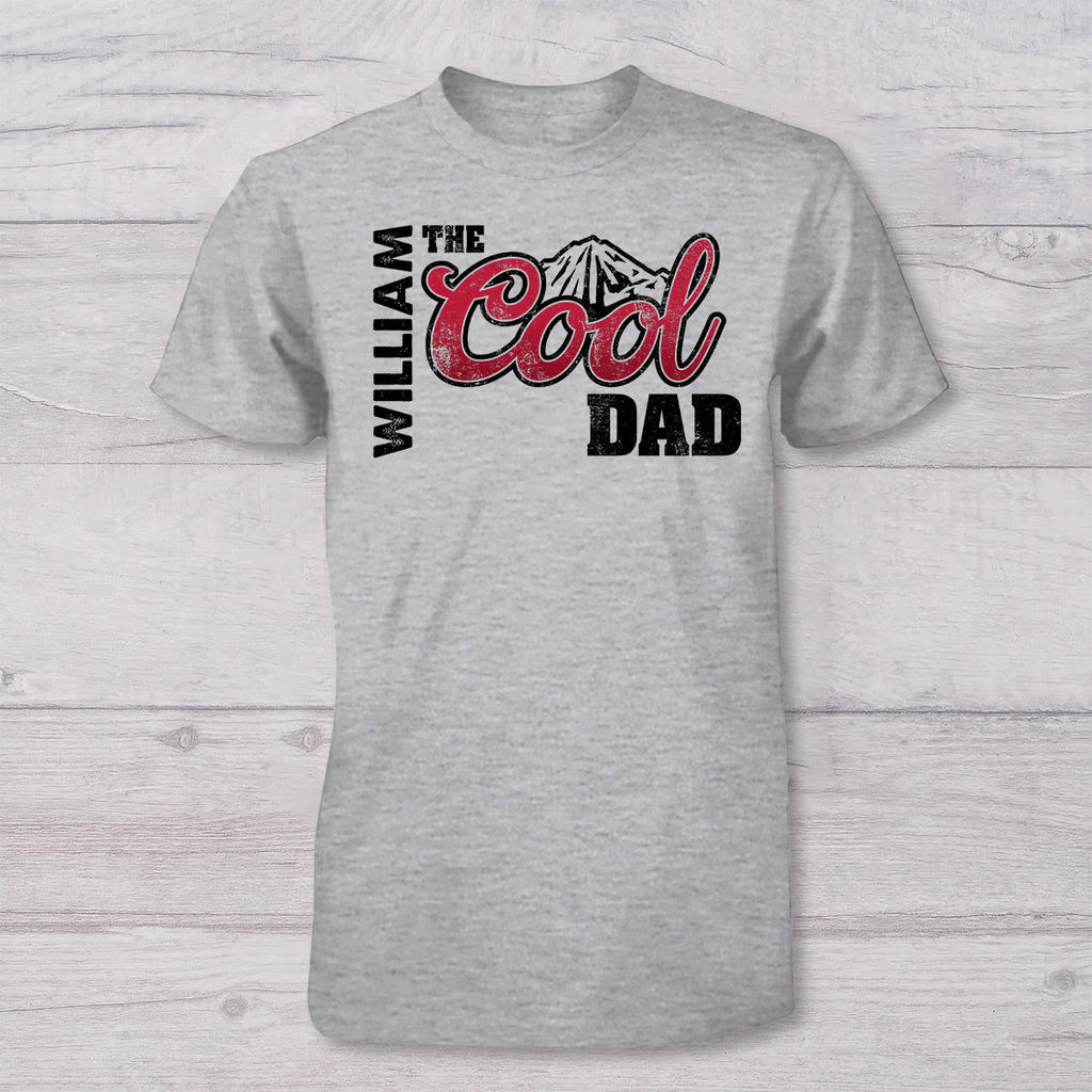 Personalized Cool Dad & Baby Onesie Set Custom Gift for Father T-shirt And Baby Onesie GradoCreations