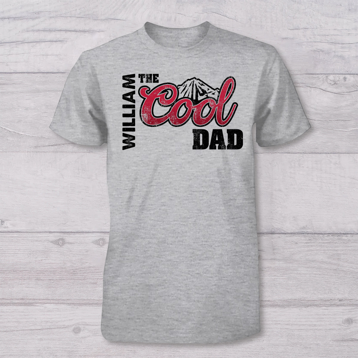Personalized Cool Dad & Baby Onesie Set Custom Gift for Father T-shirt And Baby Onesie GradoCreations