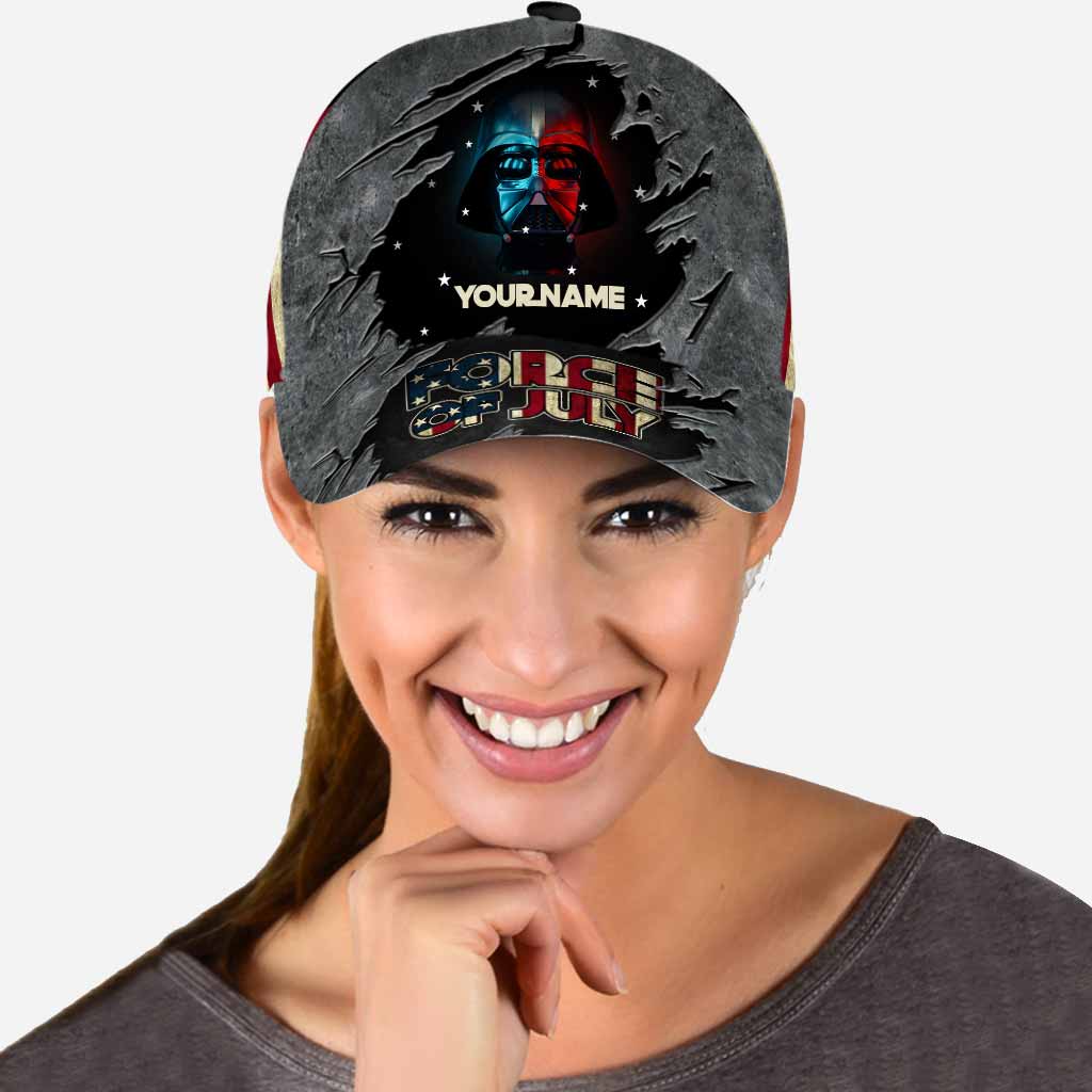 Personalized Classic Cap Independence Day Custom Name Gift Classic Cap GradoCreations