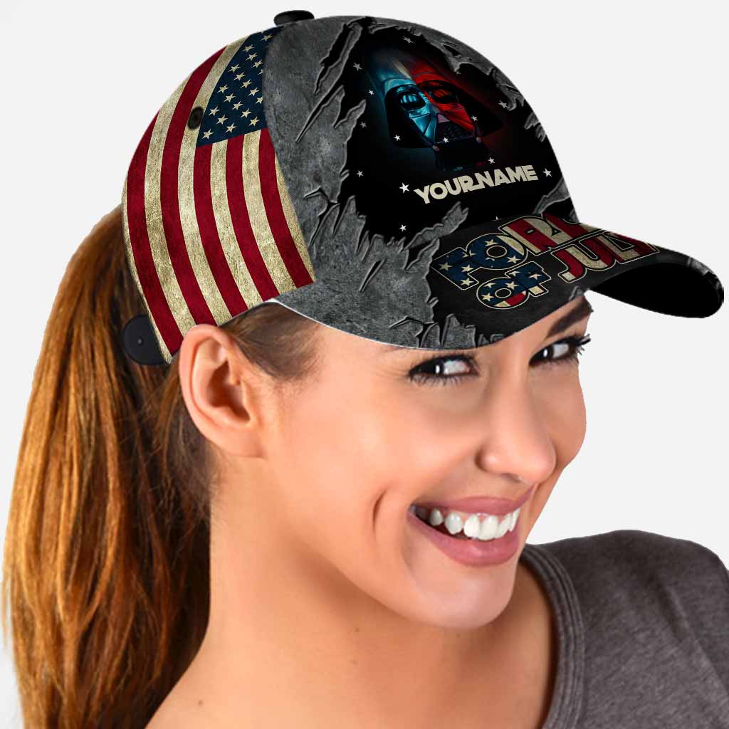Personalized Classic Cap Independence Day Custom Name Gift Classic Cap GradoCreations