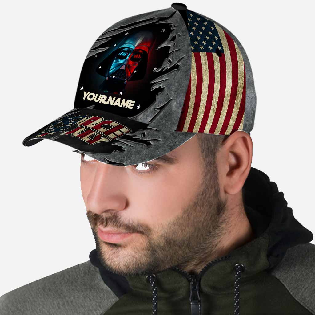 Personalized Classic Cap Independence Day Custom Name Gift Classic Cap GradoCreations