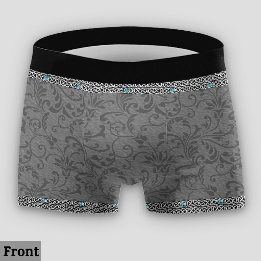 Personalized Lace Border Briefs and Boxer Briefs for Couples Lace Border Women Briefs And Men’s Boxer Briefs GradoCreations
