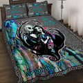 Personalized Nightmare Quilt Set Custom Name Halloween Gift Quilt Set GradoCreations
