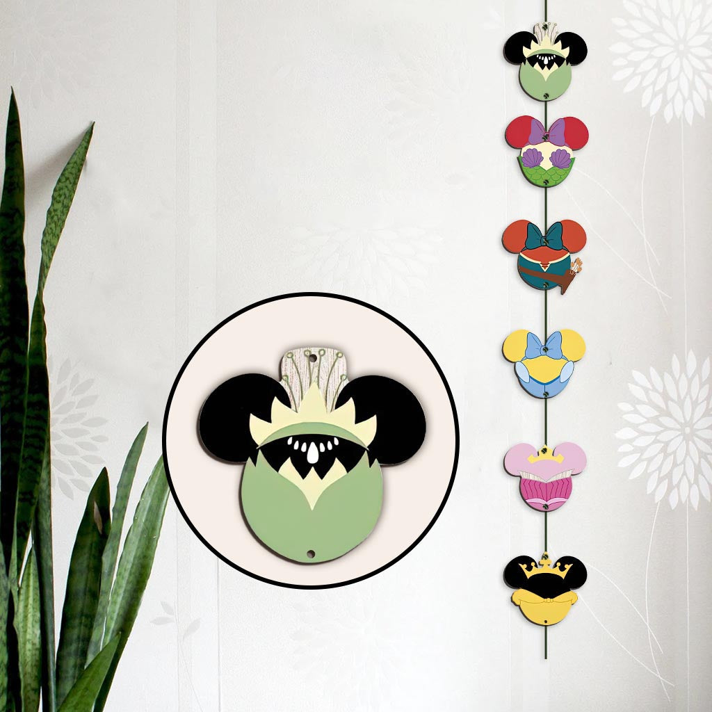 Personalized 6-Piece Mouse Ears Garland for Kids | Holiday Decor Garland GradoCreations