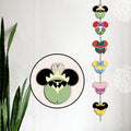 Personalized 6-Piece Mouse Ears Garland for Kids | Holiday Decor Garland GradoCreations