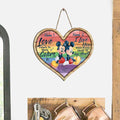 Personalized LGBT Support Wood Sign with Custom Names - Heart Design Wood Sign GradoCreations