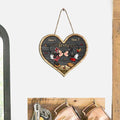 Personalized Heart Wood Sign with Names - Couple Gift for Wedding, Anniversary, Valentine's Day Wood Sign GradoCreations
